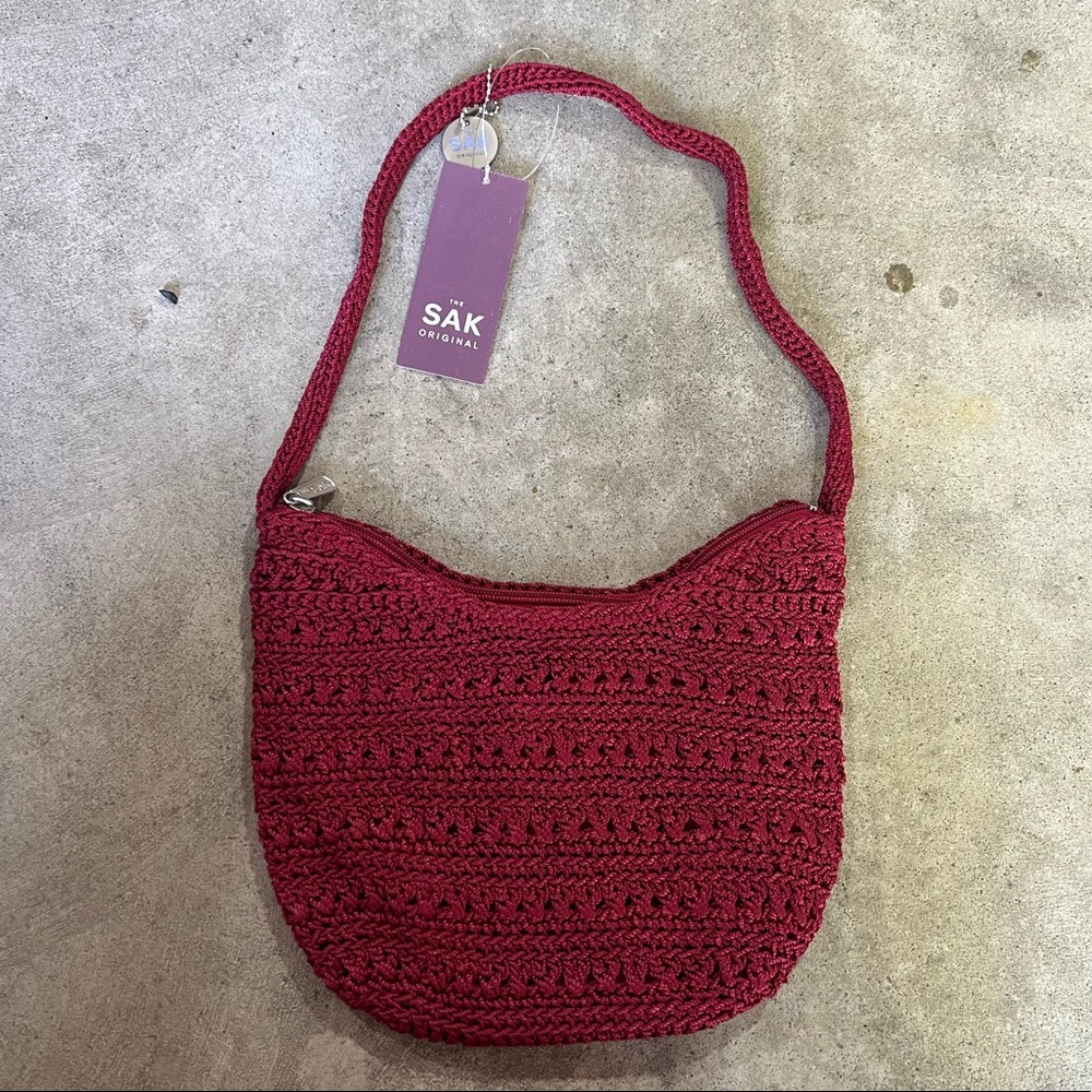 Brand New Maroon Bag